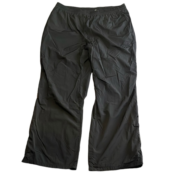 Good American Size 5 2XL Black Nylon Pants - Picture 1 of 5